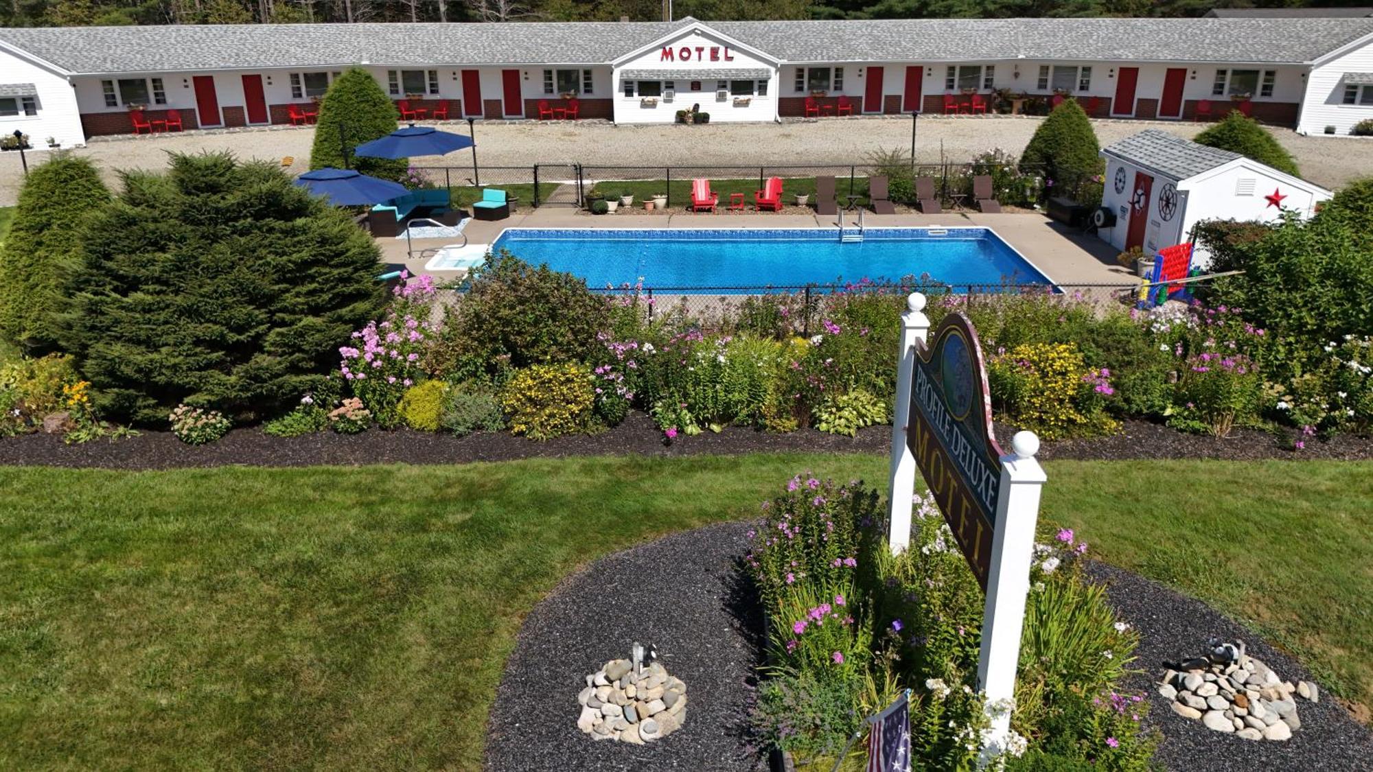 Profile Deluxe Motel Twin Mountain Exterior foto